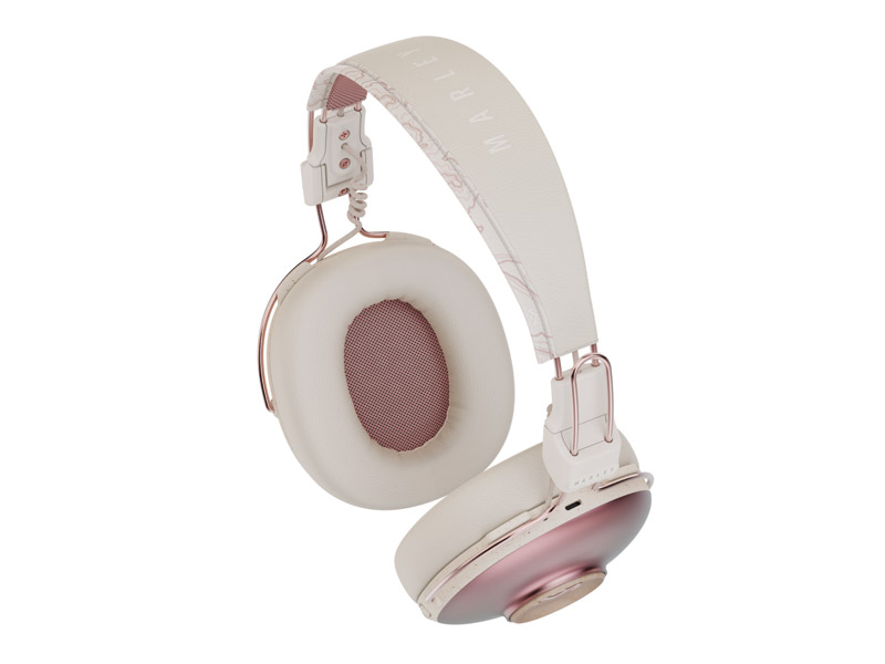 The House of Marley Positive Vibration Frequency - Auriculares con diadema con micro - tamaño completo - Bluetooth - inalámbrico - tonelero - Código: EM-JH143-CP | Compra en Guadalajara