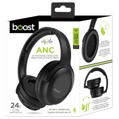 Boost Noise Cancelling High Definition Stereo Wireless Headphone - BTNC200B