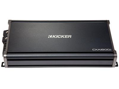 Kicker 1800-Watt Mono Class D Subwoofer Amplifier CXA1800.1 - 43CXA18001