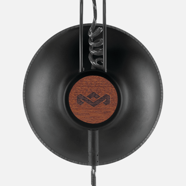 House of Marley Positive Vibration 2 On-Ear Headphones in Signature Black - EM-JH124-SB