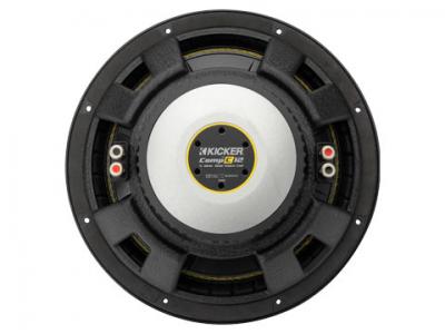 Kicker  12" CompC Series Dual 4-ohm Car Subwoofer - 50CWCD124