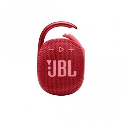 JBL Clip 4 Ultra-Portable Waterproof Speaker in Red - JBLCLIP4REDAM