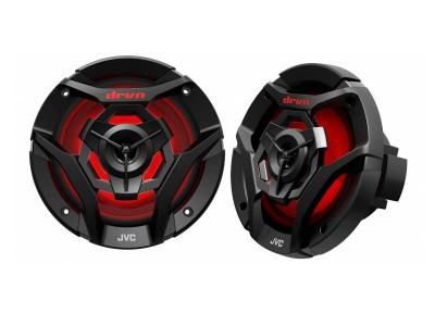 JVC 6.5 Inch 2-Way Marine Coaxial Speakers - CS-DR620MBL