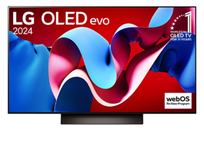 48" LG OLED48C4PUA OLED Evo C4 4K Smart TV
