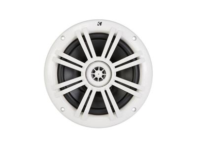 Kicker 6.5 Inch  4 Ohm Marine Coaxial Speaker - 41KM604W