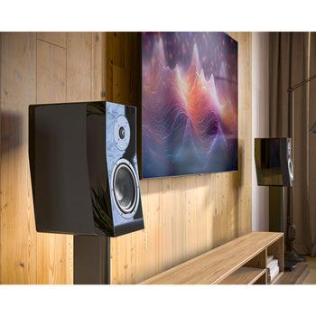SVSound Ultra Evolution Bookshelf Speaker- ULTRAEVOBOOKSHELFWHTGLS