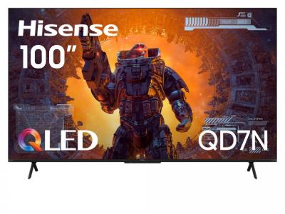 100" Hisense 100QD7N QLED 4K Google TV