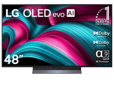 48" LG OLED48C5PUA 4K OLED Evo AI Smart TV 2025