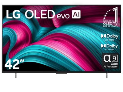 42" LG OLED42C5PUA 4K OLED Evo AI Smart TV 2025