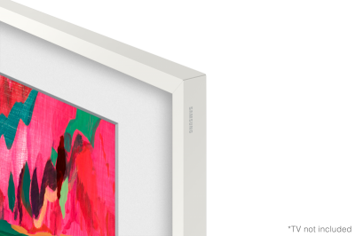 65" Samsung The Frame Customizable Bezel Modern White - VG-SCFF65WTBZC