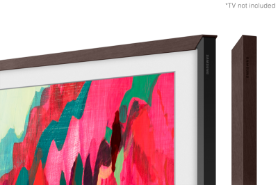 85" Samsung The Frame Customizable Bezel Modern Brown - VG-SCFF85BWBZA