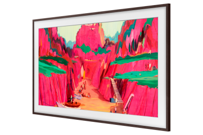 85" Samsung The Frame Customizable Bezel Modern Brown - VG-SCFF85BWBZA