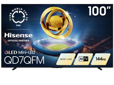 100" Hisense Mini-LED QLED AI TV Fire TV - 100QD7QFM