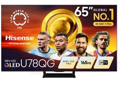 65" Hisense 65U78QG Mini-LED QLED AI 165Hz Google TV