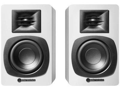 Audio Technica Powered Bookshelf Speakers - AT-SP3XWH