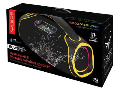 Escape High Power Boombox with LED Lights - BTS4108