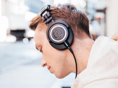 Audio Technica Limited Edition Professional Monitor Headphones - ATHM50XBB