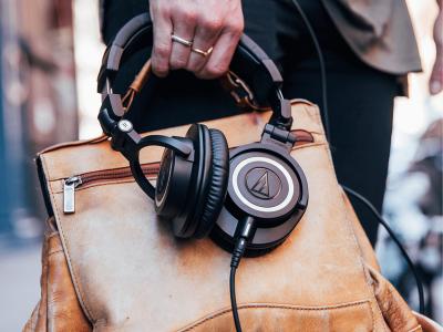 Audio Technica Limited Edition Professional Monitor Headphones - ATHM50XBB