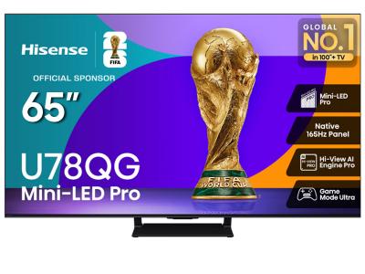 65" Hisense 65U78QG Mini-LED QLED AI 165Hz Google TV