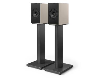 KEF Wireless Powered Bookshelf HiFi Speaker in Nickel Grey - Coda W (NG)