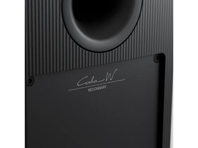KEF Wireless Powered Bookshelf HiFi Speaker in Moss Green - Coda W (MG)