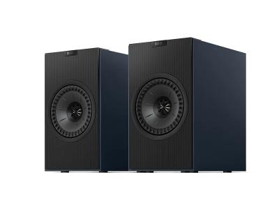 KEF Wireless Powered Bookshelf HiFi Speaker in Midnight Blue - Coda W (MB)