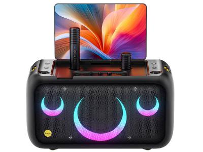 Ikarao Portable Touch Screen Speaker with  2 Wireless Microphones - Break X1