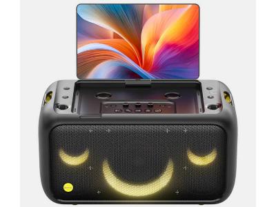 Ikarao Portable Touch Screen Speaker with  2 Wireless Microphones - Break X1