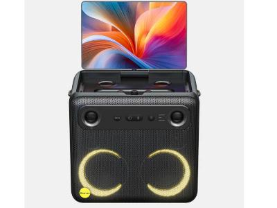Ikarao Portable Touch Screen Speaker with  2 Wireless Microphones - Break X2