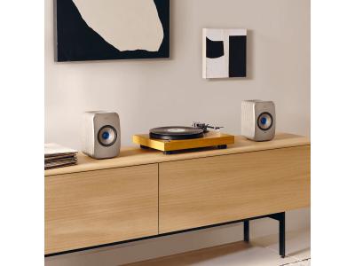 KEF Definitive Compact Wireless HiFi Speakers in Soundwave - LSXIISW