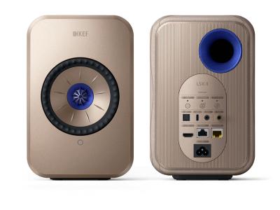 KEF Definitive Compact Wireless HiFi Speakers in Soundwave - LSXIISW