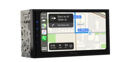 Pioneer In-Dash Multimedia Receiver With 6.8 Inch WVGA Capacitive Touchscreen Display - DMH-W4660NEX