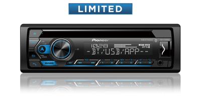 Pioneer CD Receiver with Improved Smart Sync App Compatibility And Built-in Bluetooth - DEH-S4220BT