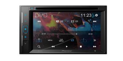 Pioneer 6.2" Resistive Touchscreen DVD Receiver - AVH-241EX