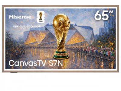 65" Hisense 65S7N Class S7 CanvasTV 4K QLED Google TV