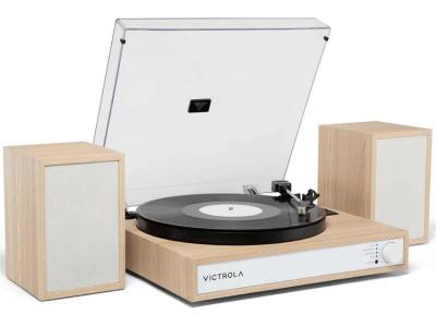 Victrola Harmony Bluetooth Turntable System with Speakers - VTS-1300-NAT