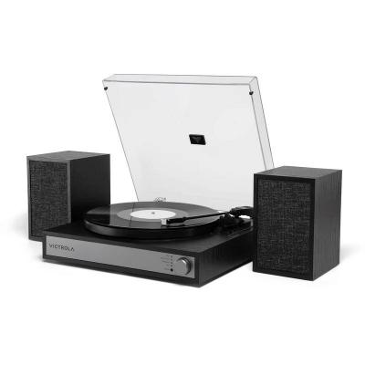 Victrola Harmony Bluetooth Turntable System with Speakers - VTS-1300-BLK