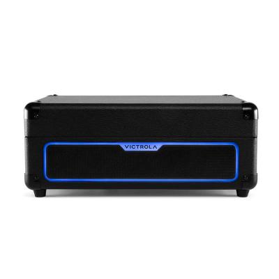 Victrola Journey Glow Illuminated Suitcase Record Player - VSC-700SB-BLK