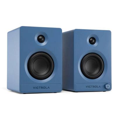 Victrola Tempo Bluetooth Bookshelf Speakers - VPS-400-BLU