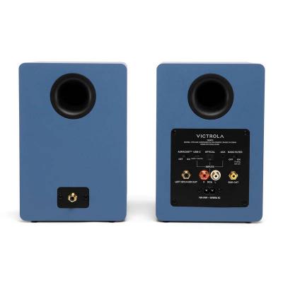 Victrola Tempo Bluetooth Bookshelf Speakers - VPS-400-BLU