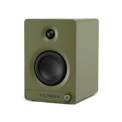 Victrola Tempo Bluetooth Bookshelf Speakers - VPS-400-GRN