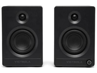 Victrola Tempo Bluetooth Bookshelf Speakers - VPS-400-BLK