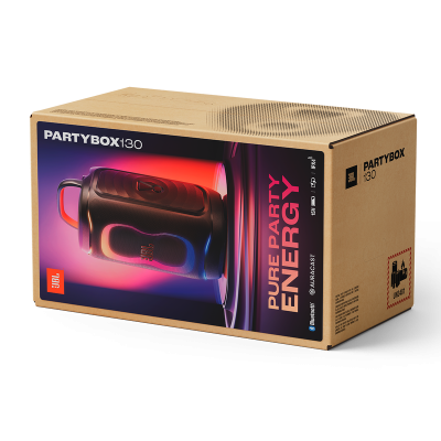 JBL PartyBox 130 Portable Party Speaker - JBLPB130BLKAM