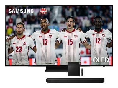 65" Samsung OLED 4K AI Smart TV + Q Series Soundbar - QN65S90HAEXZC-HW-Q800F/ZC