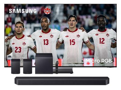 85" Samsung Micro RGB R95H 4K TV + Q Series Soundbar - MRN85R95HAFXZC-HW-Q990F/ZC