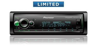 Pioneer Digital Media Receiver with Enhanced Audio Functions, Smart Sync App - MVH-S522BS