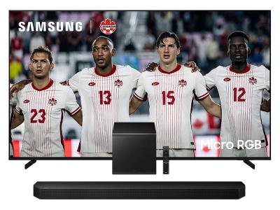 65" Samsung Micro RGB R85H Smart TV + Q-Series Soundbar - MRN65R85HAFXZC-HW-Q800F/ZC