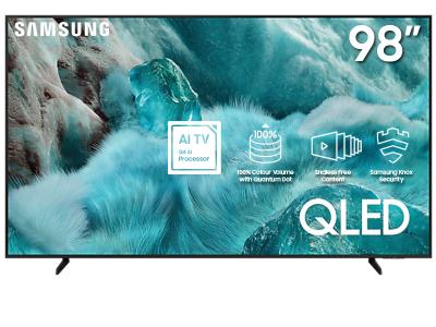98" Samsung QLED 4K Vision AI Smart TV + Q Series Soundbar - QN98Q7FAAFXZC-HW-Q990H/ZC