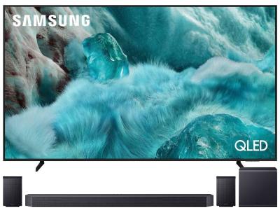 75" Samsung QLED 4K Vision AI Smart TV + Q Series Soundbar - QN75Q7FAAFXZC-HW-Q990F/ZC