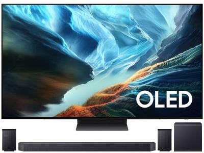 77" Samsung OLED 4K AI Smart TV + Q Series Soundbar - QN77S90HAEXZC-HW-Q990F/ZC